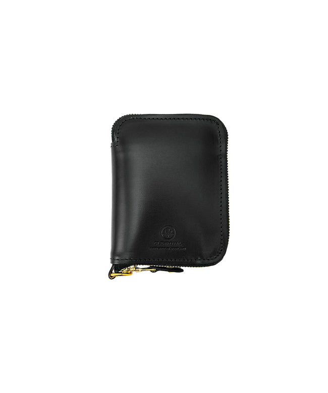 グレンロイヤル GLENROYAL 新商品/渡辺/グレンロイヤル//SMALL ZIP WALLET/ラウンド二つ折り財布【03-5814】 （ニューブラック） ニューブラック