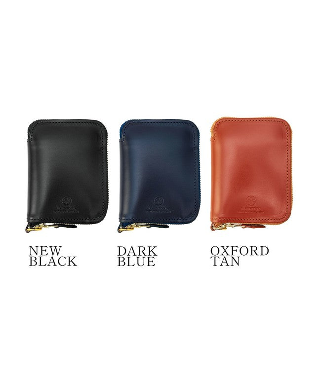 グレンロイヤル GLENROYAL 新商品/渡辺/グレンロイヤル//SMALL ZIP WALLET/ラウンド二つ折り財布【03-5814】 （ニューブラック） ニューブラック