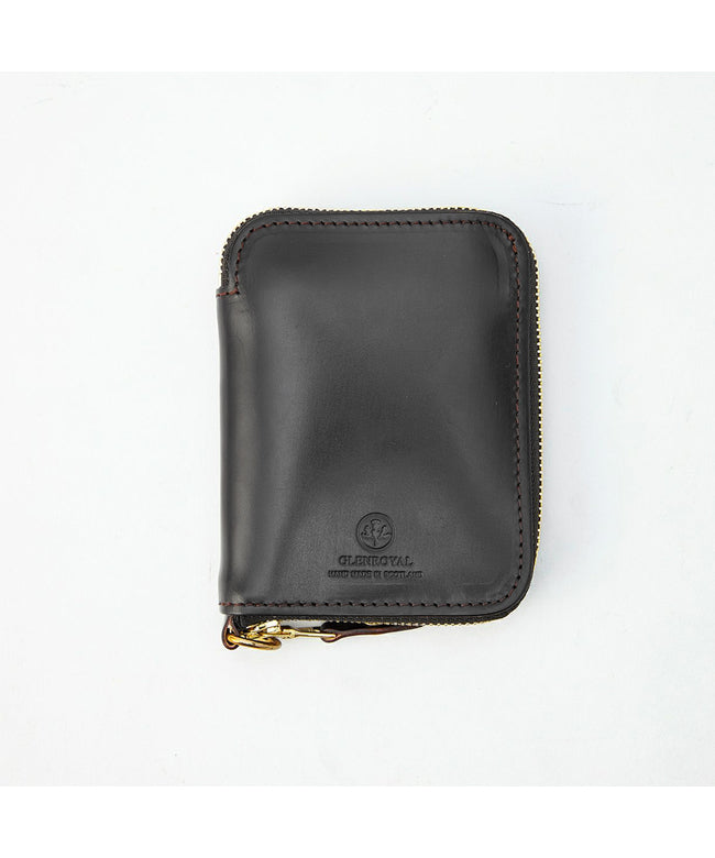 グレンロイヤル GLENROYAL 新商品/渡辺/グレンロイヤル//SMALL ZIP WALLET/ラウンド二つ折り財布【03-5814】 （ニューブラック） ニューブラック
