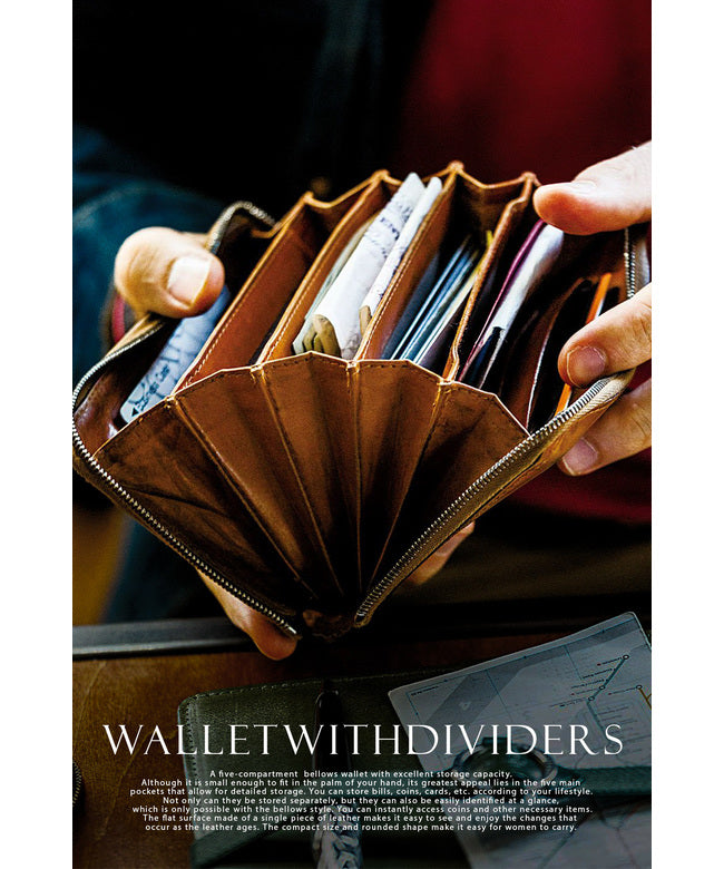 グレンロイヤル GLENROYAL 新商品/渡辺/グレンロイヤル//WALLET WITH DIVIDERS/ミドル財布【03-6025】 （オックスフォードタン） オックスフォードタン