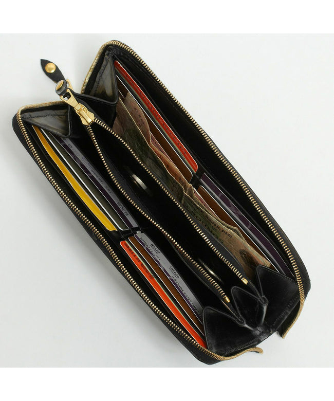 グレンロイヤル GLENROYAL 新商品/渡辺/グレンロイヤル//ZIP AROUND LONG PURSE/ラウンド長財布【03-6029】 （ニューブラック） ニューブラック