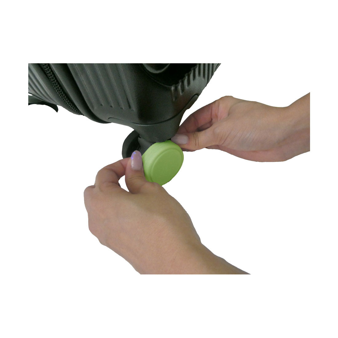 グローバルジャパン GLOBAL JAPAN キャスターフルカバーリング8個入 （スカイブルー） スカイブルー