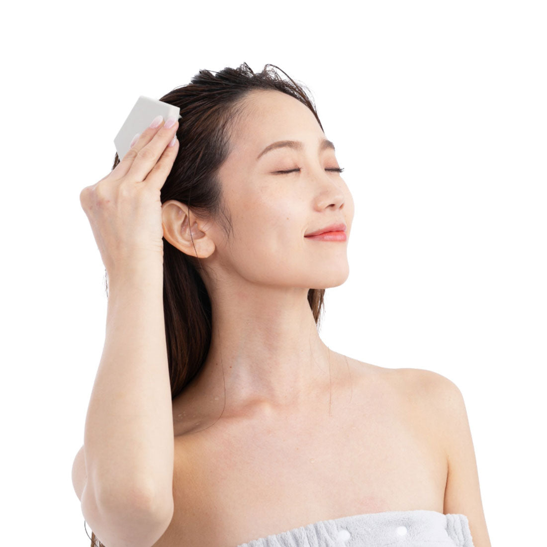 グローバルジャパン GLOBAL JAPAN U-niスカルプケアブラシ アルガンオイルプラス 【返品不可商品】 （ホワイト） ホワイト