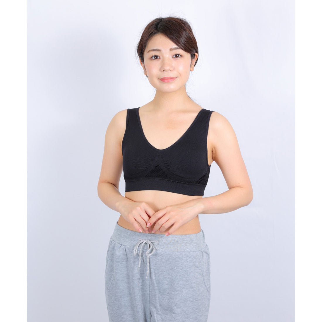 Global Japan Air Fit Light Bra, same color, 3 pack