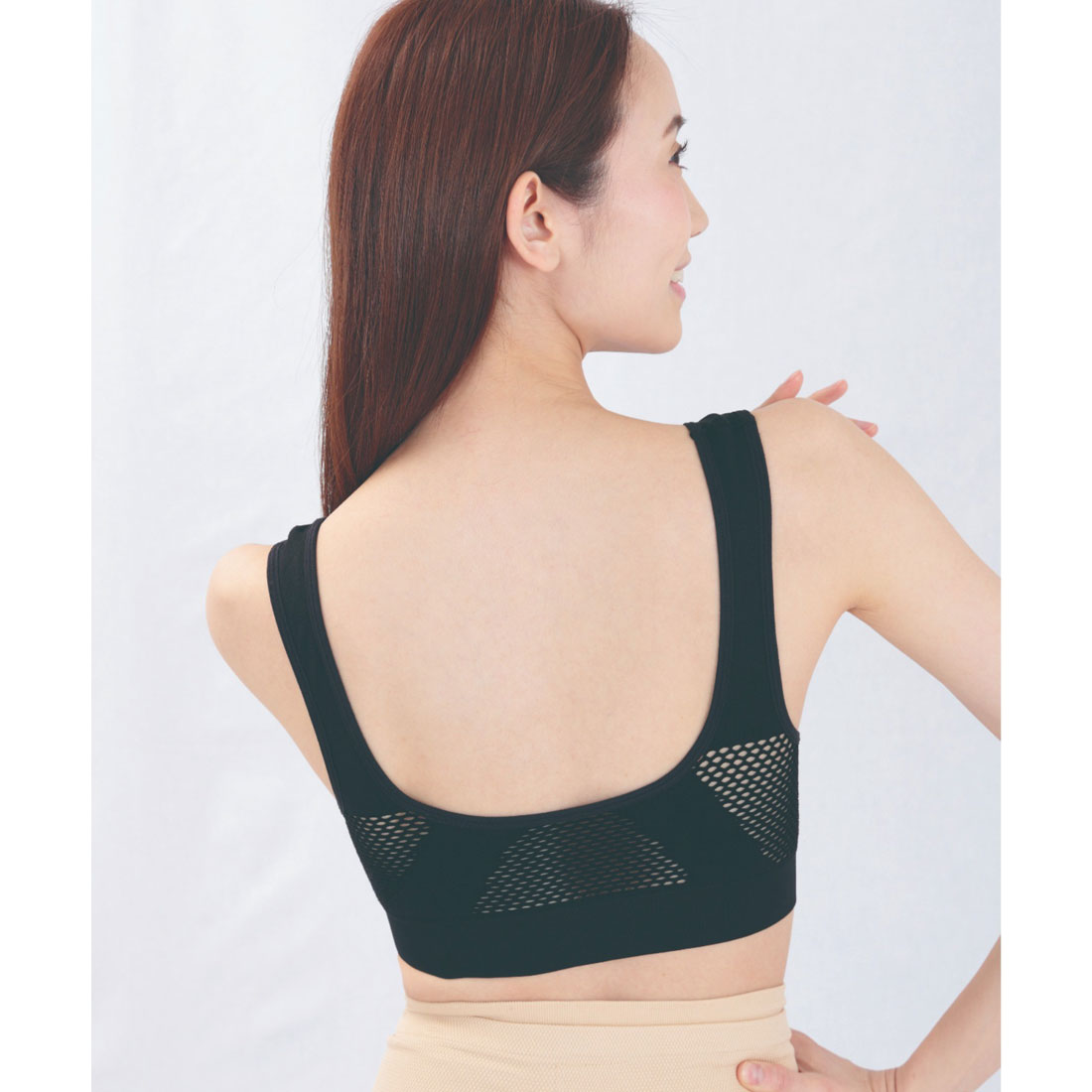 Global Japan Air Fit Light Bra, same color, 3 pack