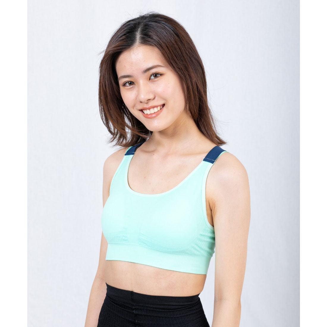 GLOBAL JAPAN Air Fit Posture Yoga Bra, Set of 3 in Same Color