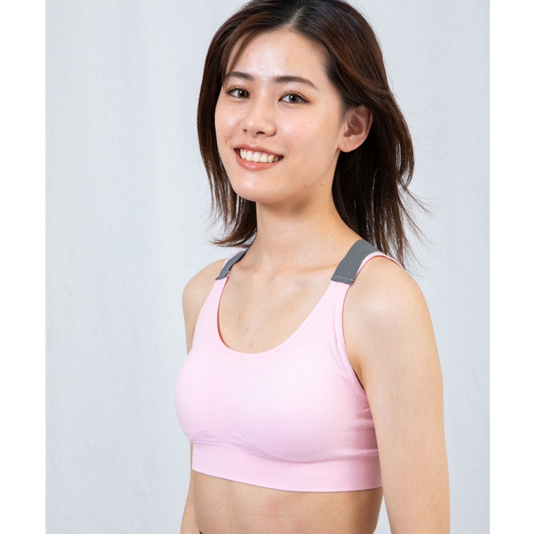 GLOBAL JAPAN Air Fit Posture Yoga Bra, Set of 3 in Same Color