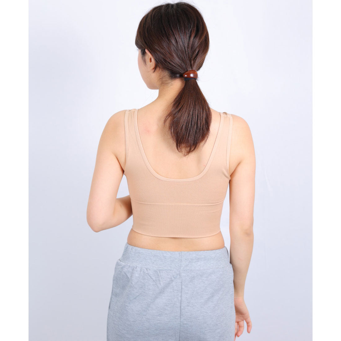 GLOBAL JAPAN [3-piece set] Air fit upper belly shaping bra, set of 3 in the same color