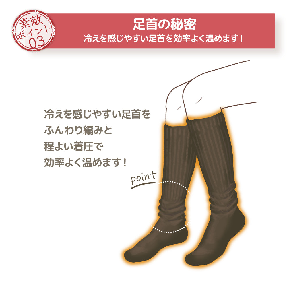 Global Japan GLOBAL JAPAN Warm socks like hot water bottles