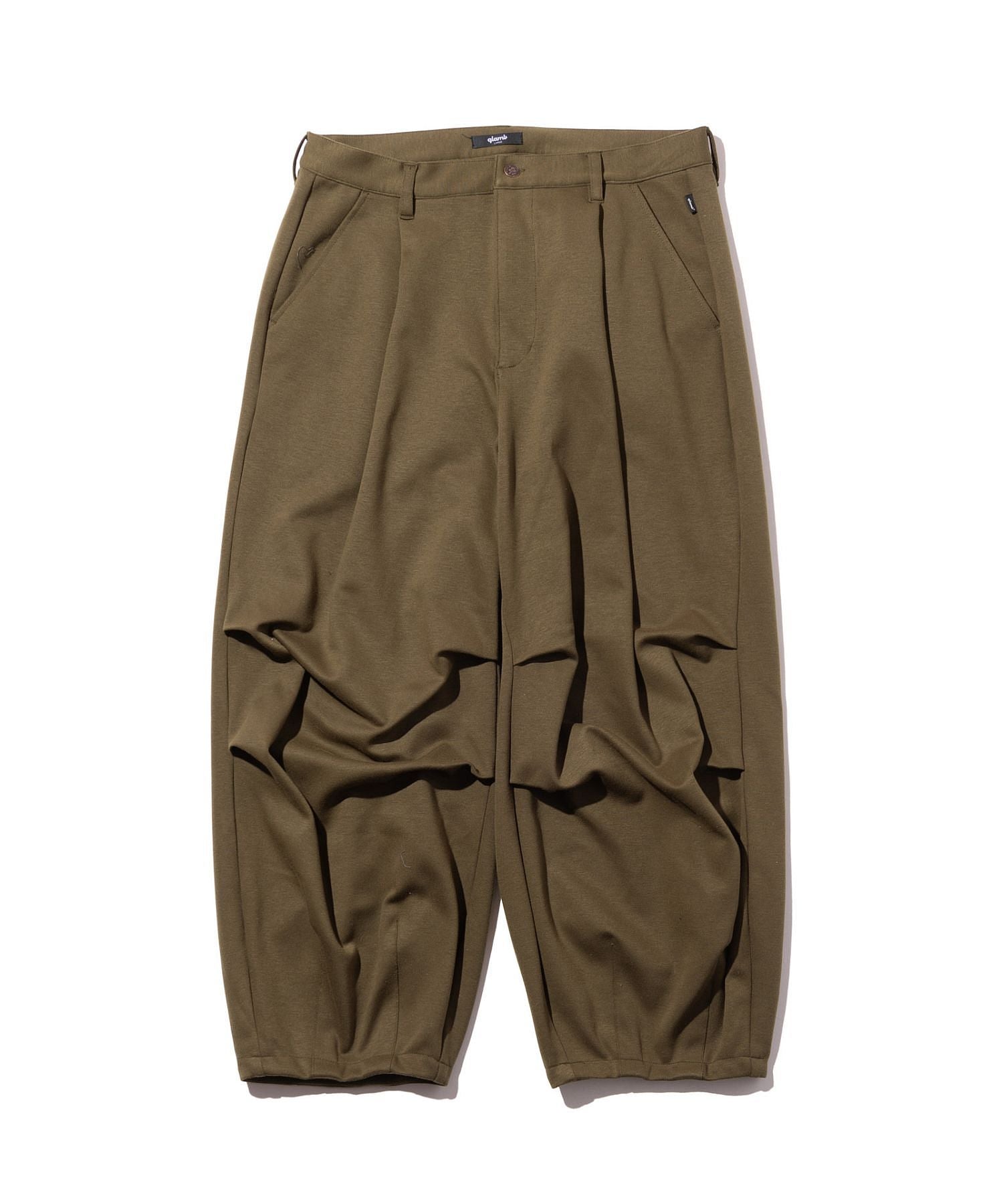 Gram glamb Easy cropped hem tuck pants