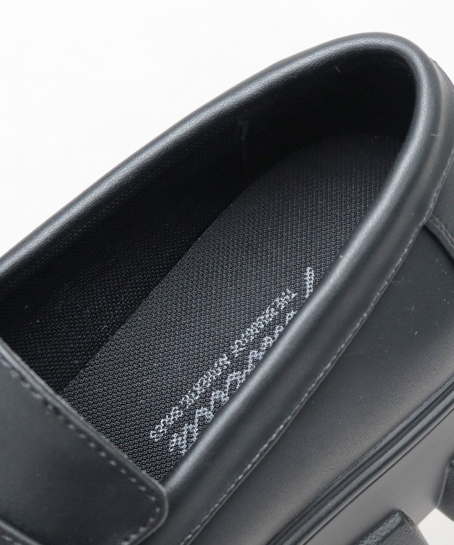 Gravela glabella thick-soled bit loafers men's loafers men's shoes black simple