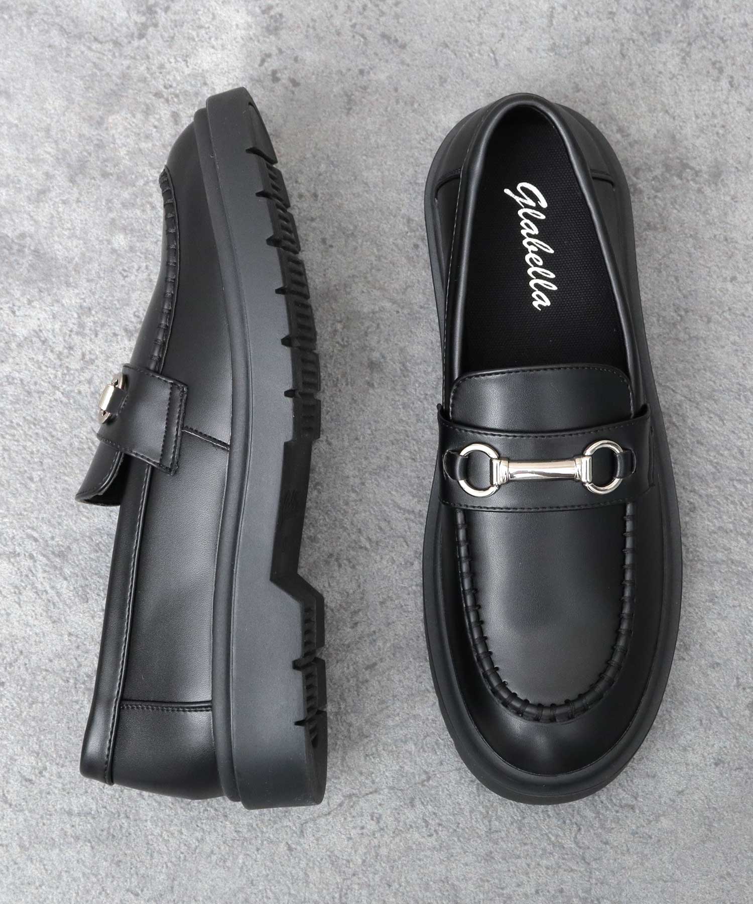 Gravela glabella bit loafer men's shoes