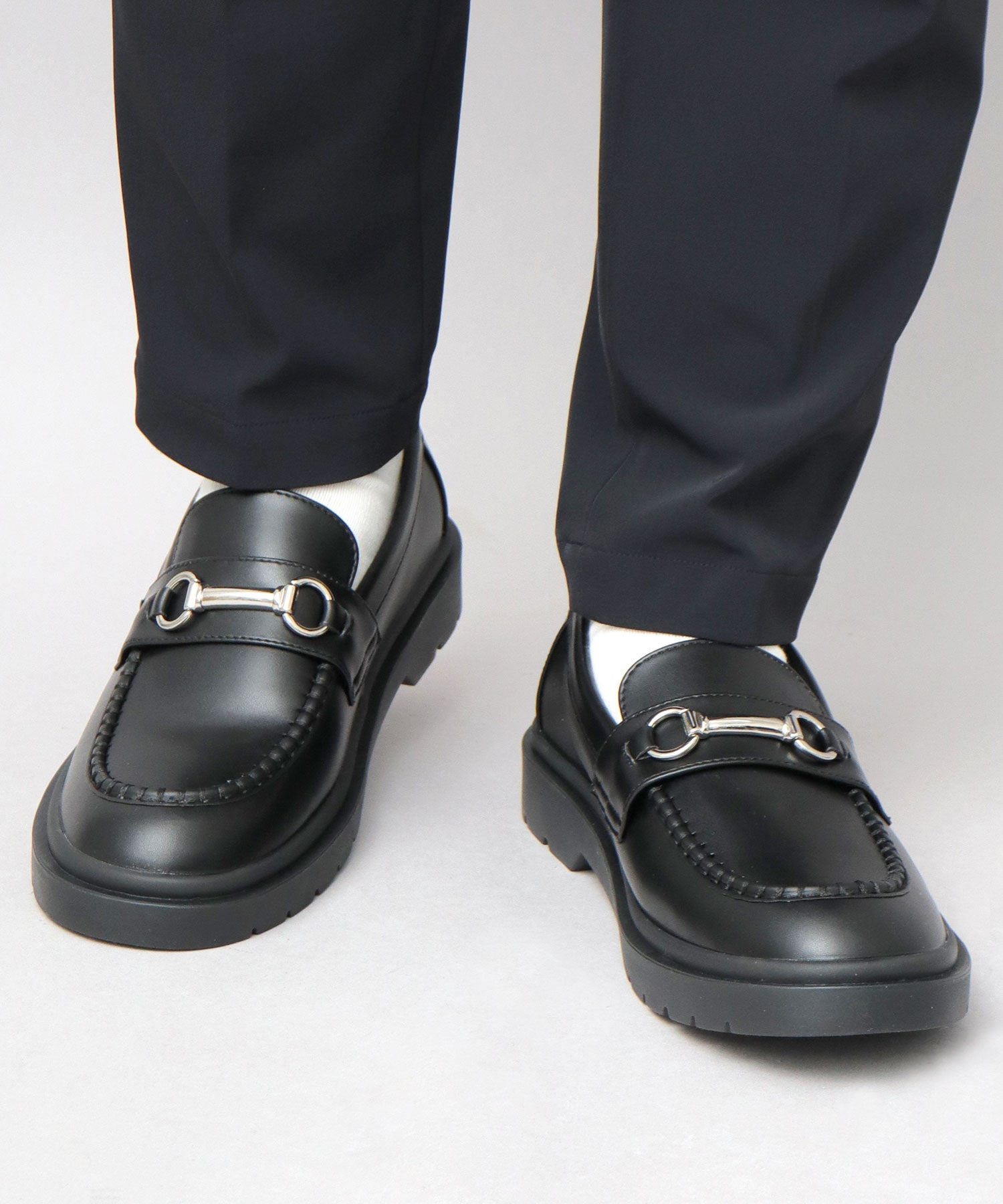 Gravela glabella bit loafer men's shoes