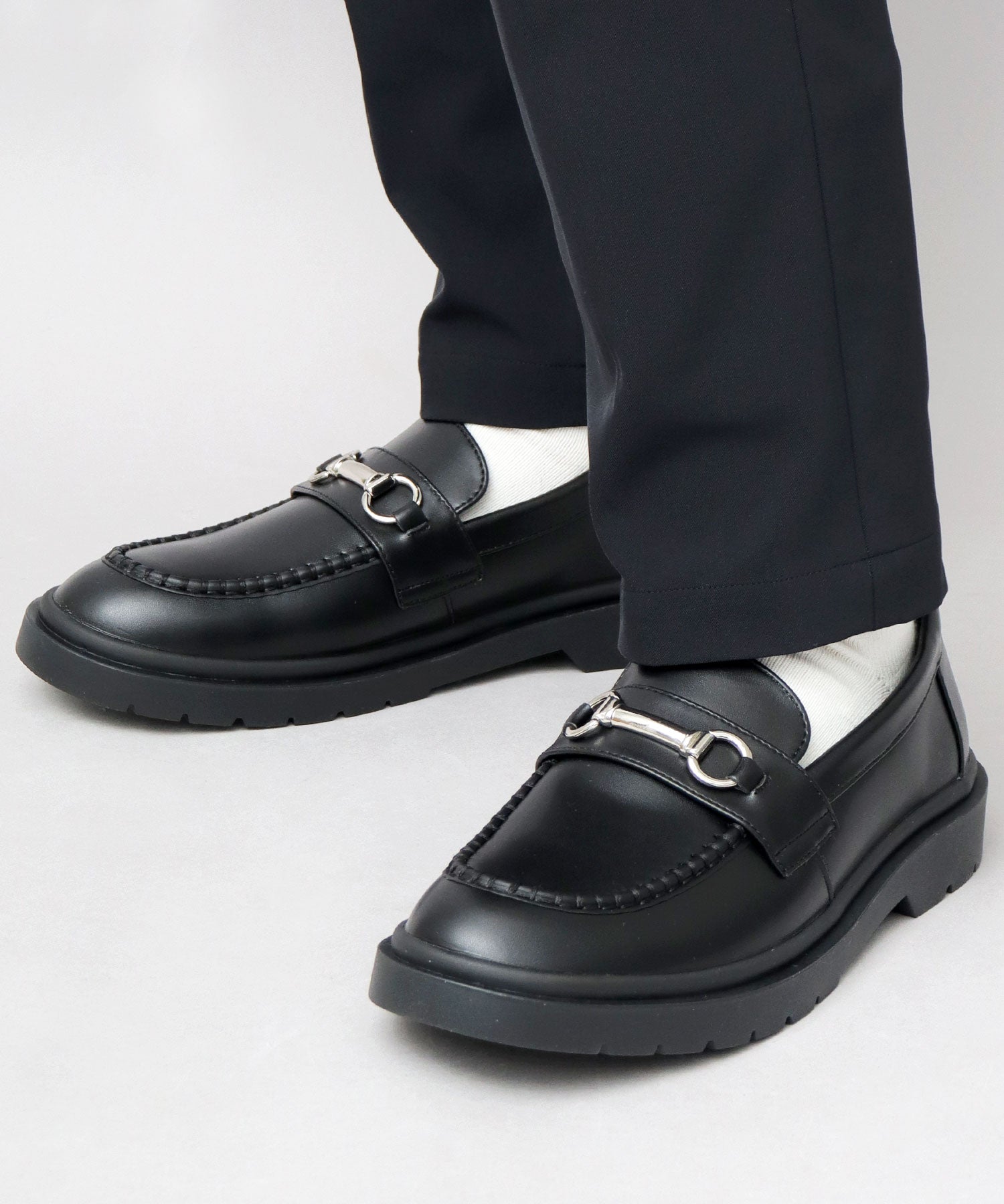 Gravela glabella bit loafer men's shoes