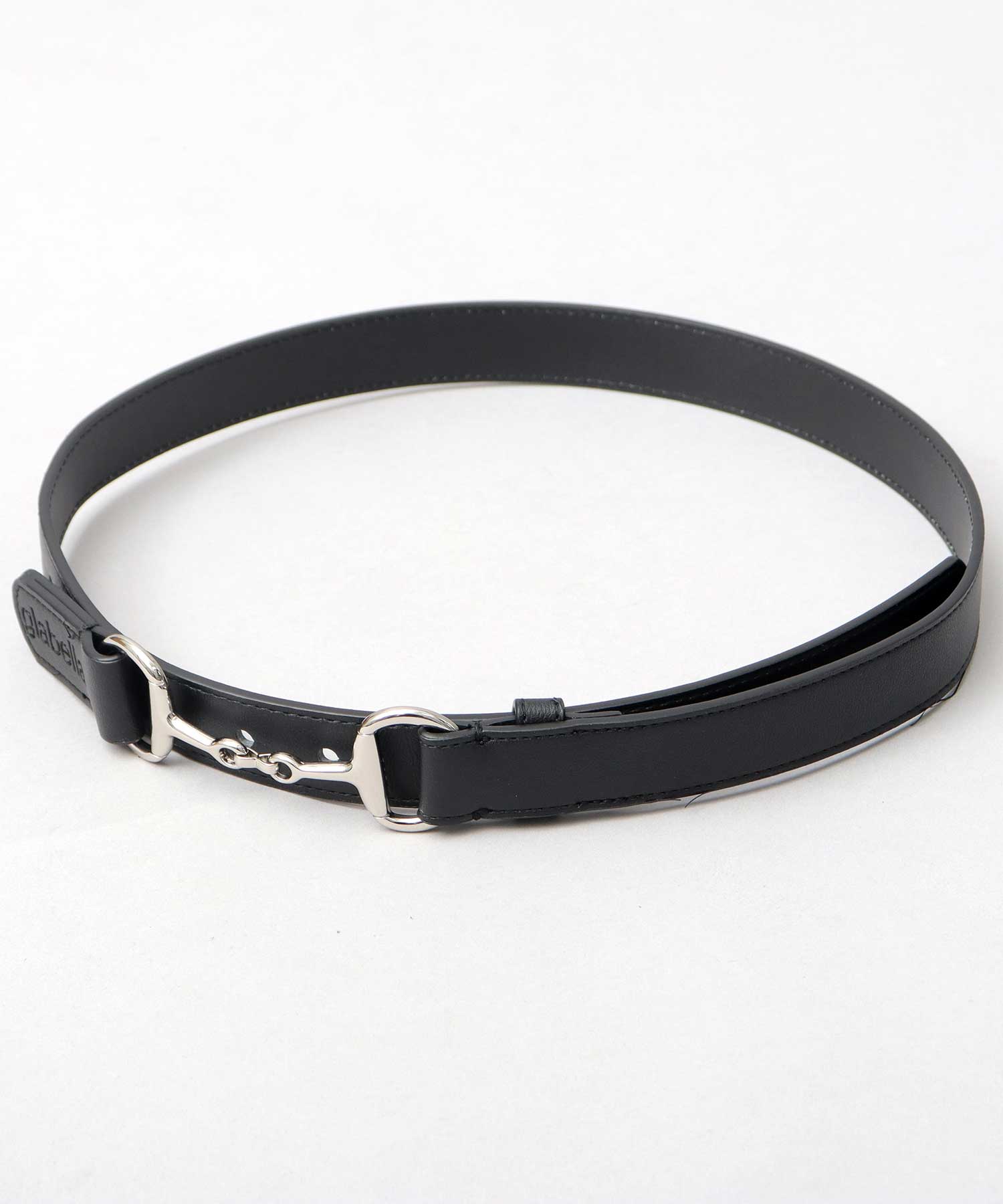 グラベラ glabella ベルト メンズ 細ベルト おしゃれ 合皮 フェイクレザー バックル シンプル 黒 バックルベルト