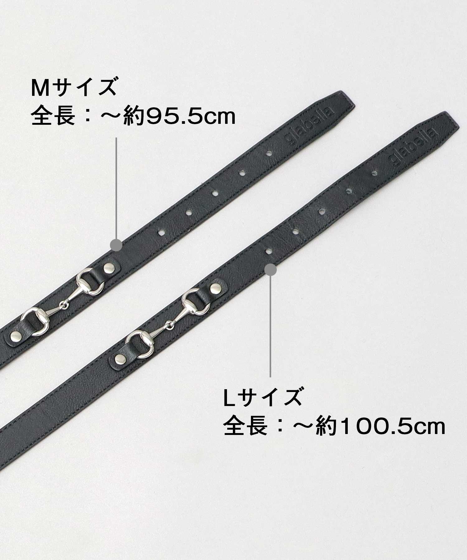 グラベラ glabella ベルト メンズ 細ベルト ナローベルト ビット付き 細め 合皮 フェイクレザー シルバービット