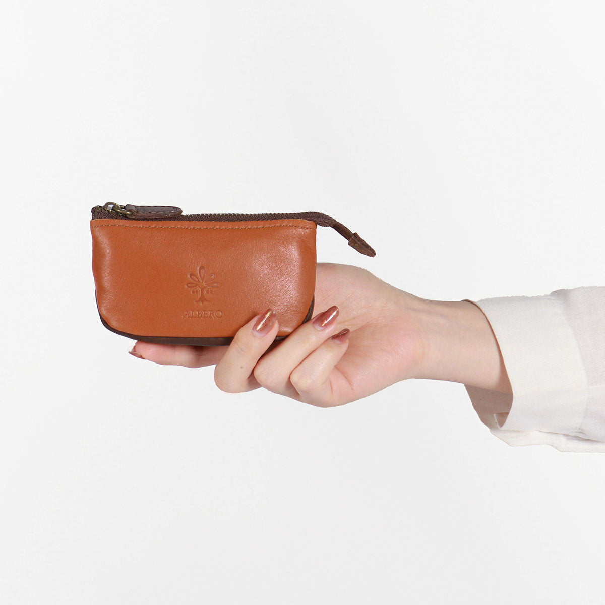 アルベロ ALBERO キーケース レディース スマートキー 小銭入れ ブランド 革 おしゃれ 本革 レザー コンパクト 小物入れ ミニポーチ 鍵入れ 鍵 日本製 LYON リヨン 4364 （ブルーグリーン×バーガンディ） ブルーグリーン×バーガンディ