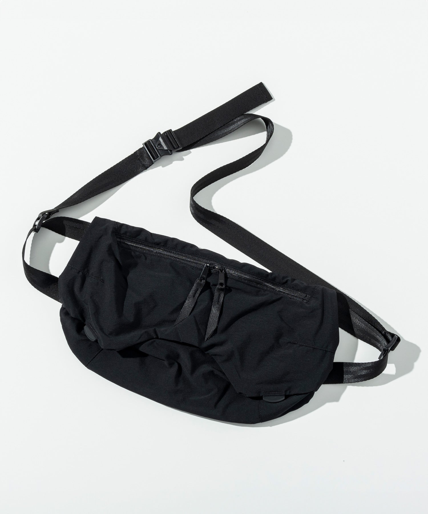 アルクフェニックス alk phenix ザックウエストポーチ ウエストバッグ ナイロンバッグ / Karu-Stretch Taffeta II(撥水/防水) （ブラック） ブラック