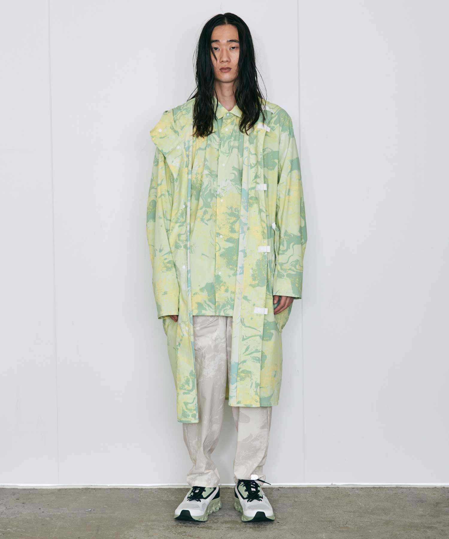 Alc Phoenix alk phenix Raincoat / Outer Zak rain coat / Karu-Stretch Taffeta II / Alc Phoenix