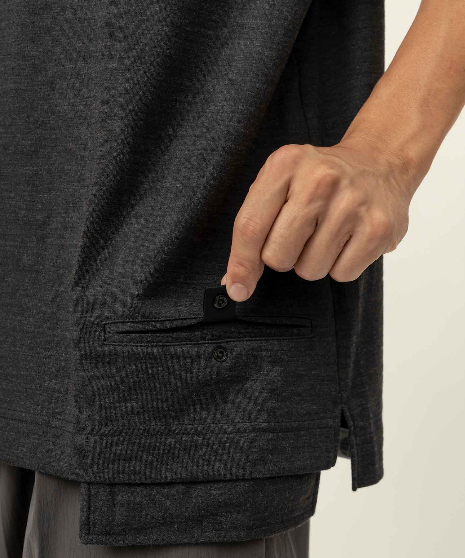Alc Phoenix alk phenix alk phenix Wool Blend T-shirts WOL Wool Jersey Material Insulation Odor Resistant Dry T-shirt Wool Blend