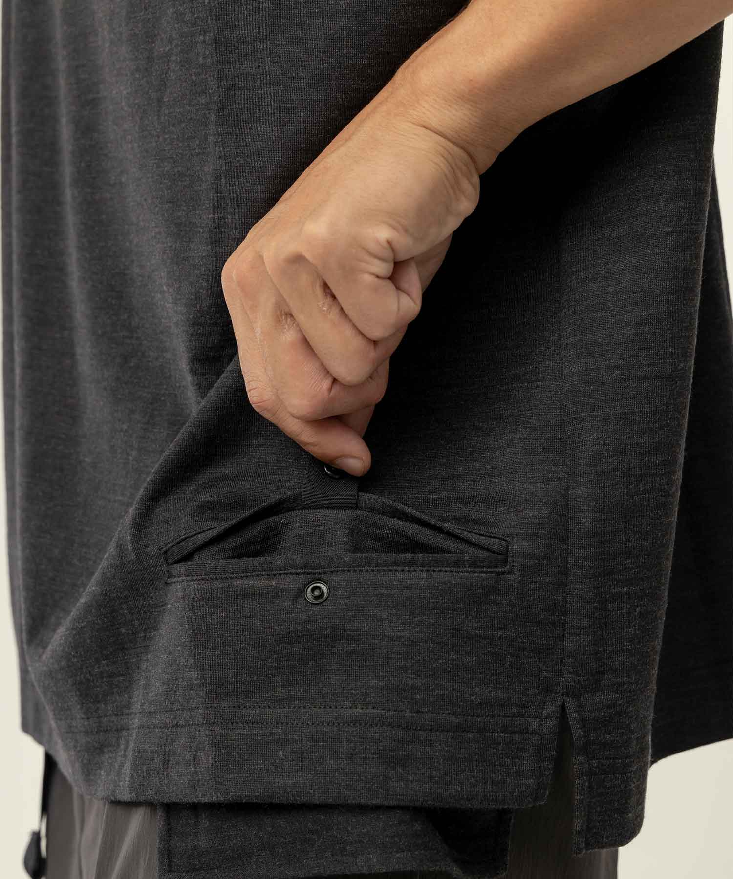 Alc Phoenix alk phenix alk phenix Wool Blend T-shirts WOL Wool Jersey Material Insulation Odor Resistant Dry T-shirt Wool Blend