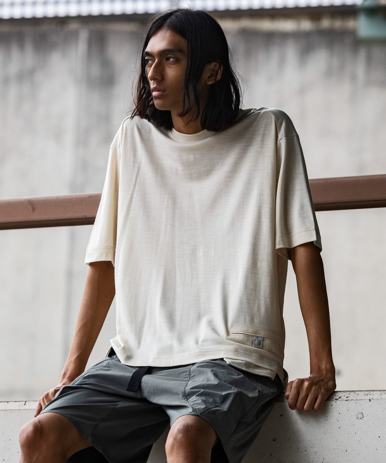 Alc Phoenix alk phenix alk phenix Wool Blend T-shirts WOL Wool Jersey Material Insulation Odor Resistant Dry T-shirt Wool Blend