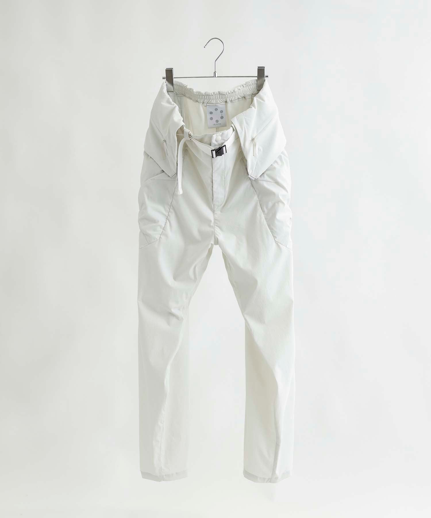 アルクフェニックス alk phenix alk phenix Zak Pants KAR ザックパンツ ザックポケット 大容量ポケット ロングパンツ メンズパンツ / karuー,OFF WHITE