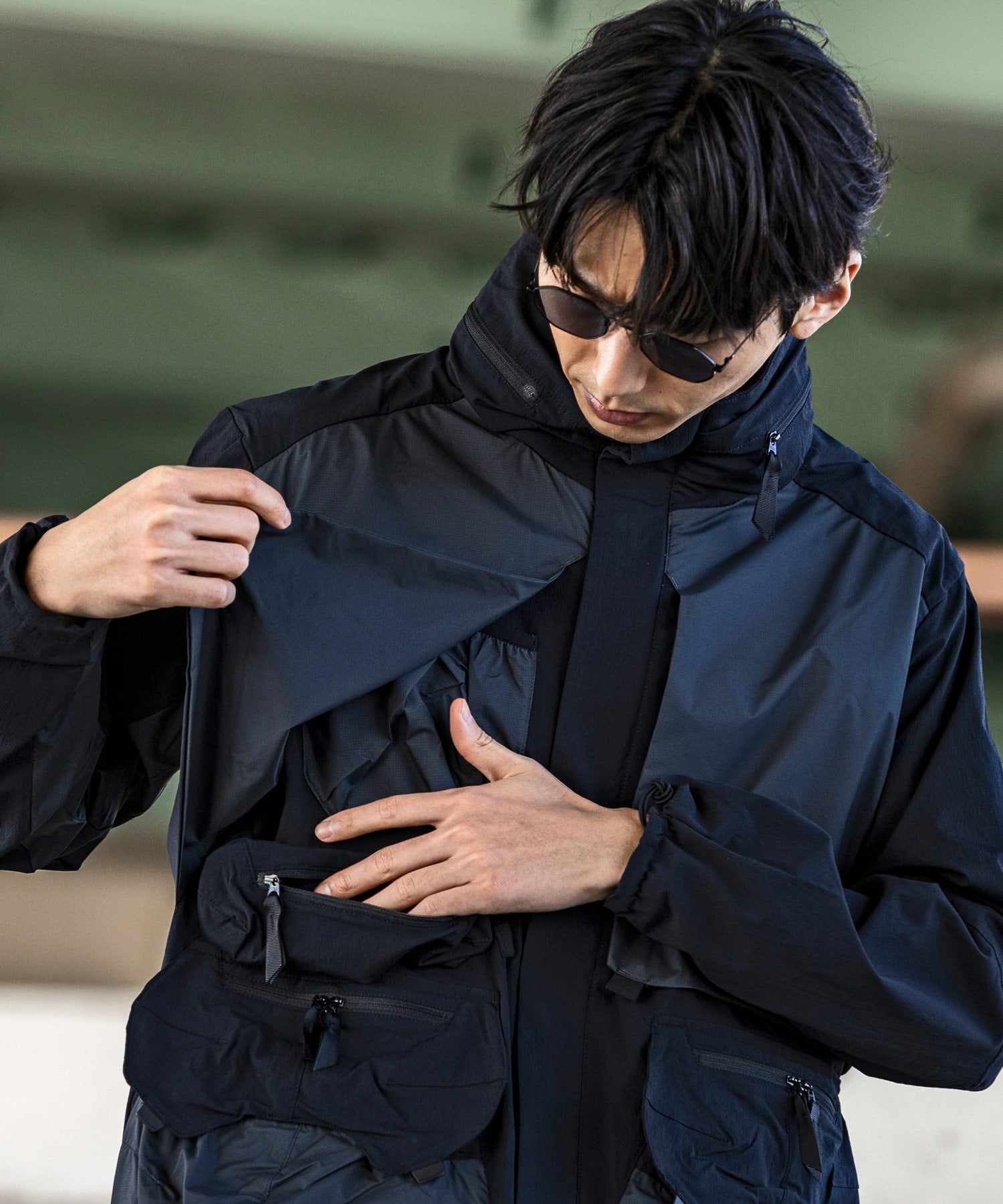Alc Phoenix alk phenix Convoy jacket / Karu-Stretch Taffeta II x GORETEX SUPER LIG 【Featured in GoodsPress magazine】