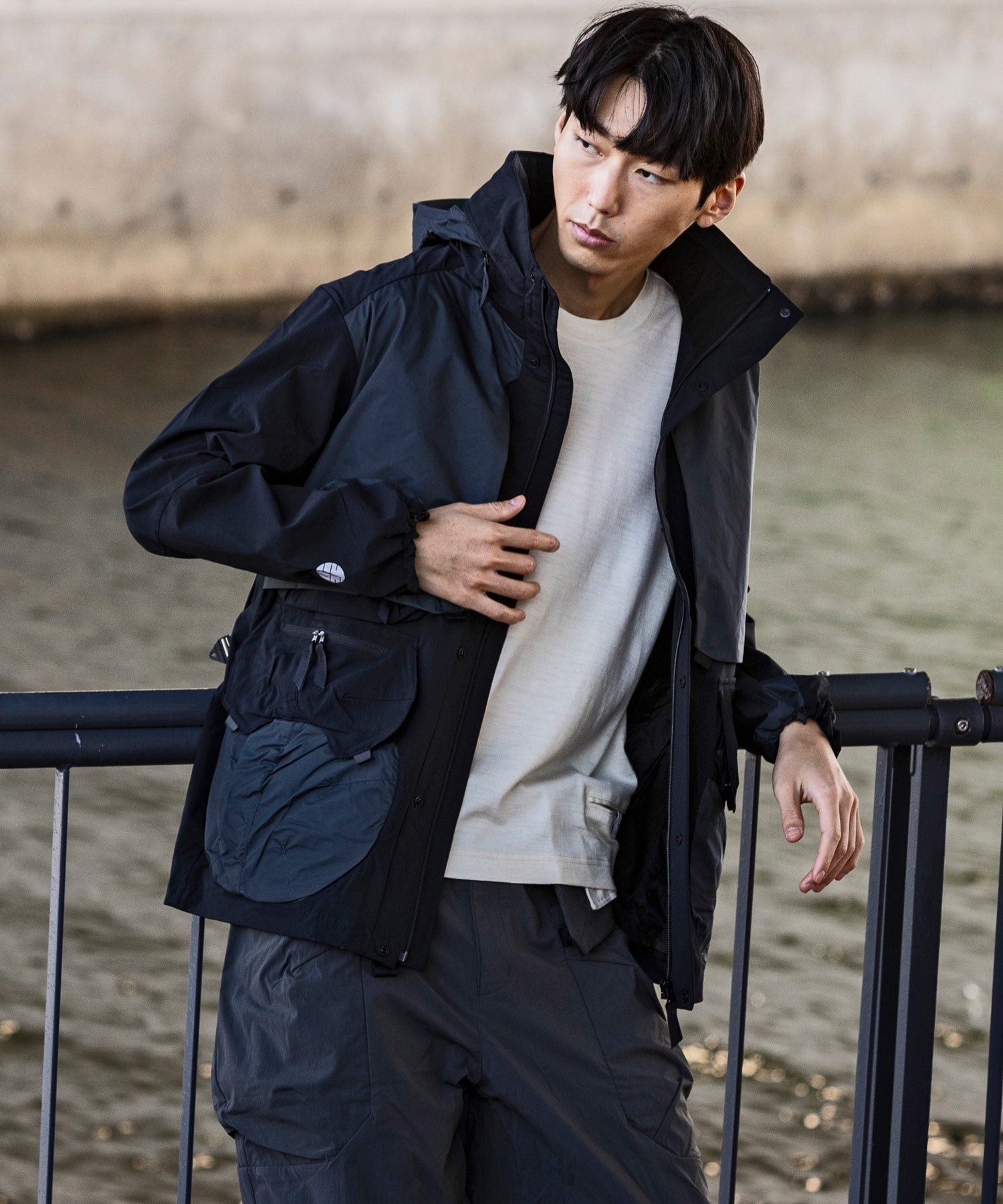 Alc Phoenix alk phenix Convoy jacket / Karu-Stretch Taffeta II x GORETEX SUPER LIG 【Featured in GoodsPress magazine】