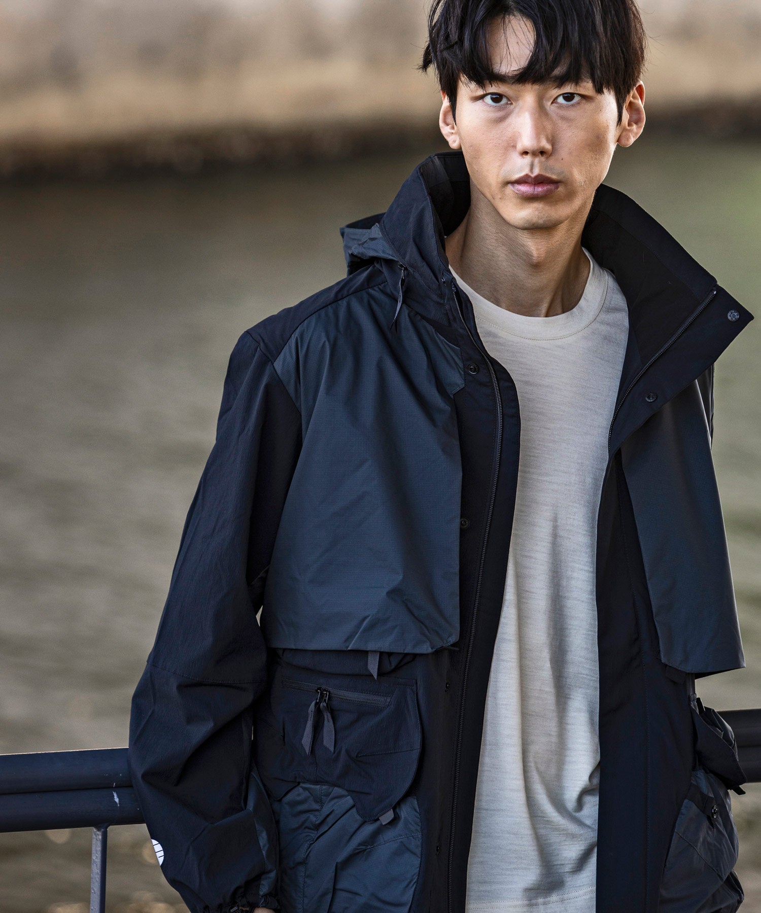 Alc Phoenix alk phenix Convoy jacket / Karu-Stretch Taffeta II x GORETEX SUPER LIG 【Featured in GoodsPress magazine】