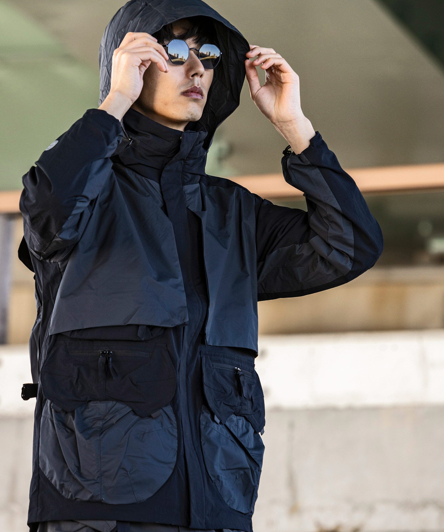 Alc Phoenix alk phenix Convoy jacket / Karu-Stretch Taffeta II x GORETEX SUPER LIG 【Featured in GoodsPress magazine】