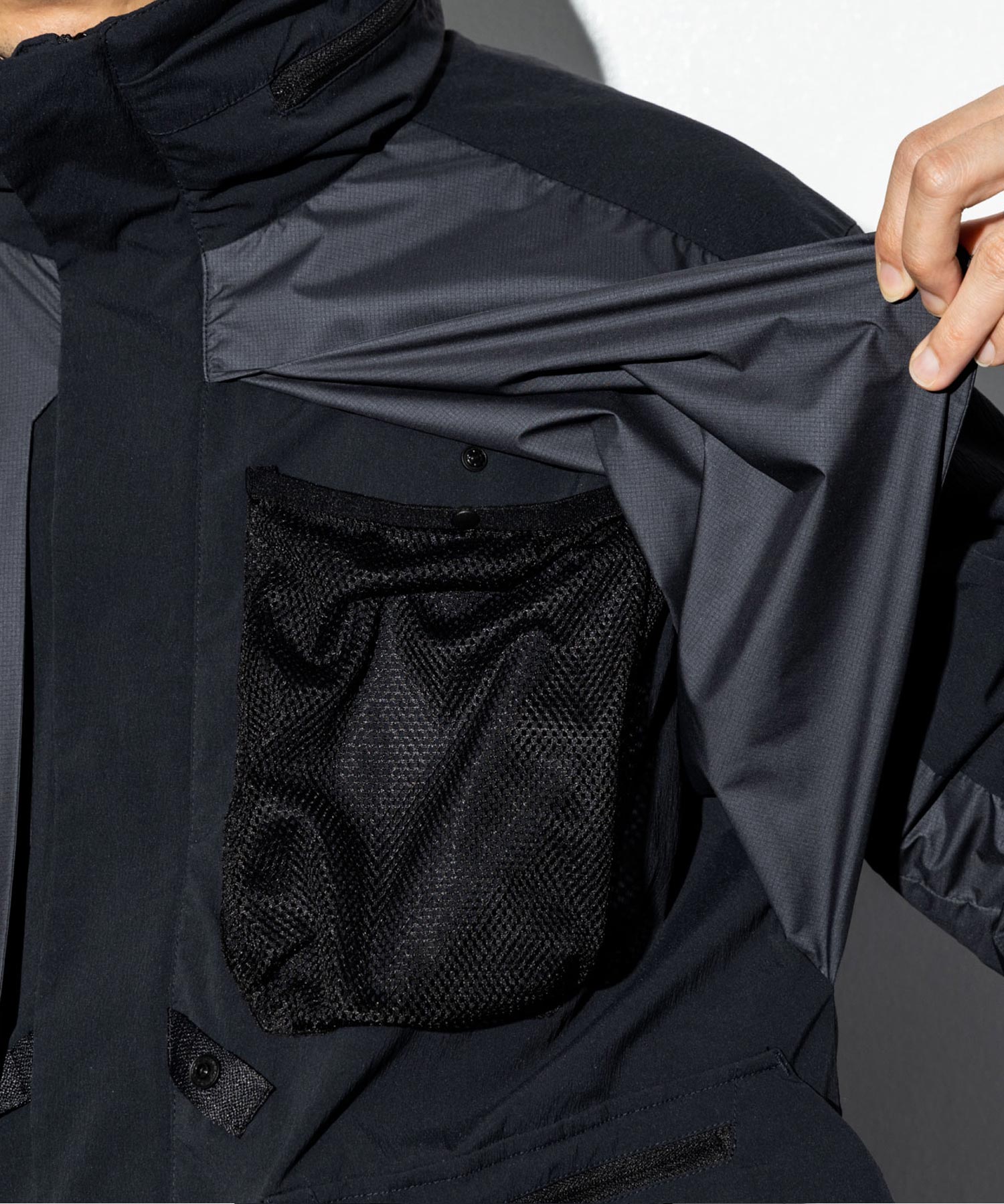 Alc Phoenix alk phenix Convoy jacket / Karu-Stretch Taffeta II x GORETEX SUPER LIG 【Featured in GoodsPress magazine】