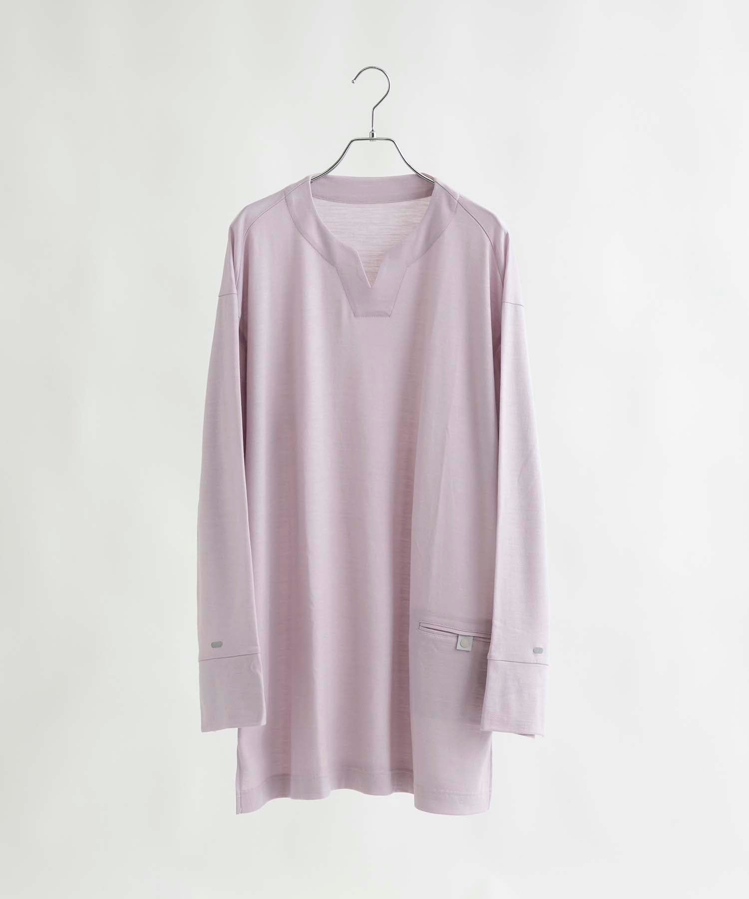 アルクフェニックス alk phenix alk phenix Wool Blend Nomadic Shirts WOL ウールジャージー素材 断熱 防臭 ドライ ロングスリーブ