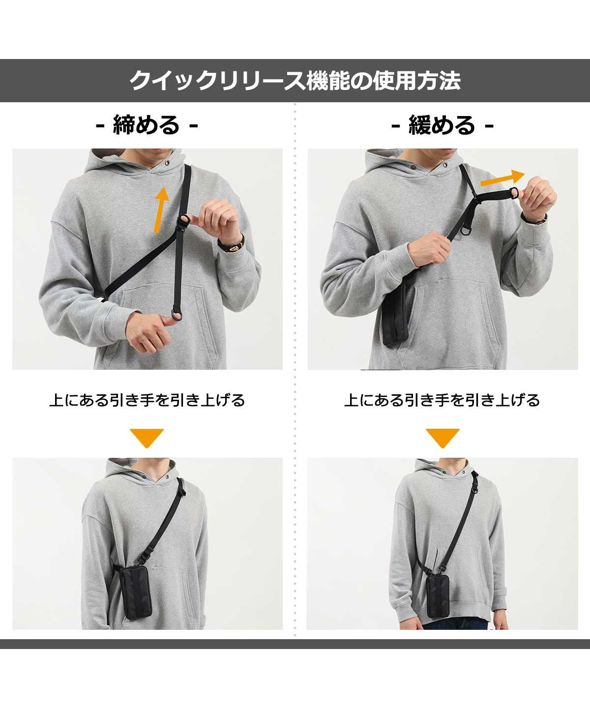 シー CIE シー ショルダーバッグ 小さめ CIE GRID3 MOBILE SHOULDER BAG ショルダーポーチ スマホショルダー 20代 日本製 032060 （ブラック） ブラック
