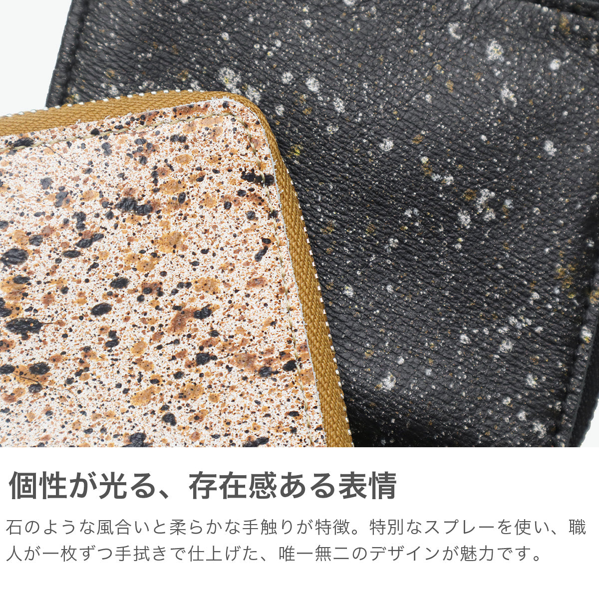 クルニー CRONY. 財布 メンズ レディース 本革 革 ブランド スリム 薄型 日本製 コンパクト ミニ財布 L字 小銭入れあり L字ファスナー MIKAGE HALF ZIP WALLET SMALL CRMK-05 （Black） Black