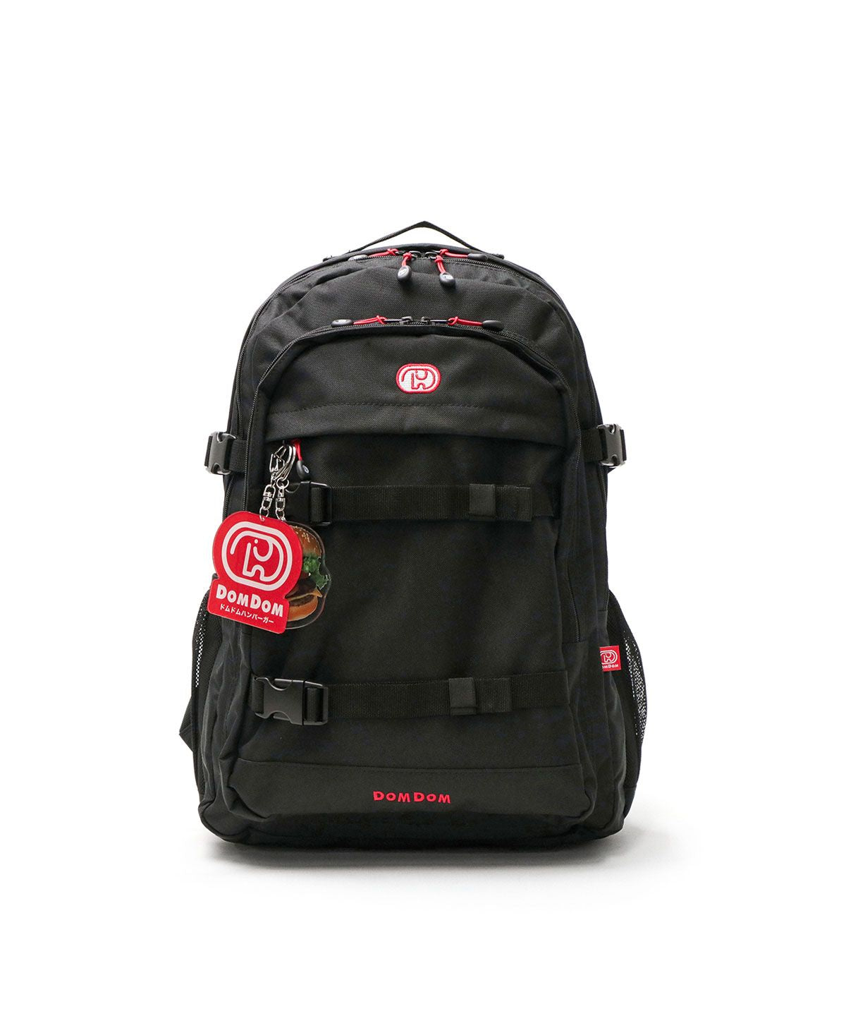 ドムドムハンバーガー DOMDOM ドムドム リュック DOMDOM ドムドムハンバーガー バックパック 通学リュック B4 A4 30L 大きめ 撥水 2層 どむぞうくん DM002 （ホワイト） ホワイト