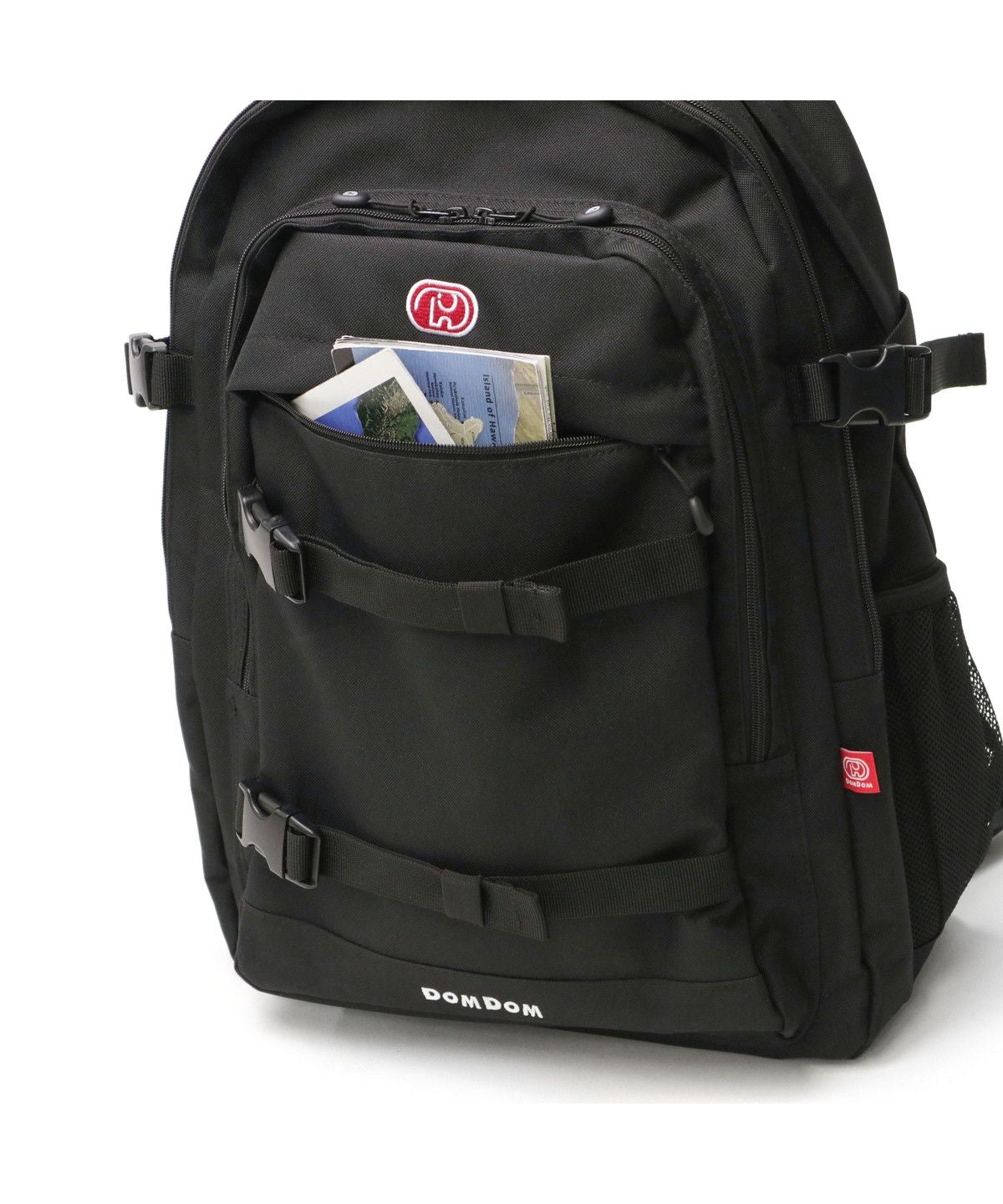 ドムドムハンバーガー DOMDOM ドムドム リュック DOMDOM ドムドムハンバーガー バックパック 通学リュック B4 A4 30L 大きめ 撥水 2層 どむぞうくん DM002 （ホワイト） ホワイト