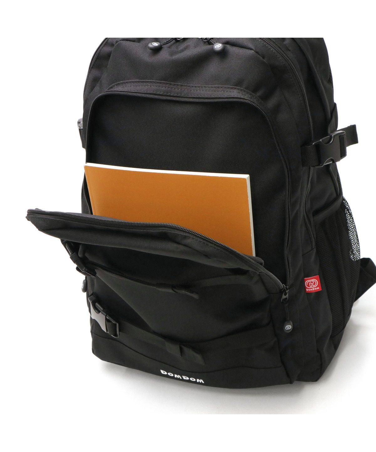 ドムドムハンバーガー DOMDOM ドムドム リュック DOMDOM ドムドムハンバーガー バックパック 通学リュック B4 A4 30L 大きめ 撥水 2層 どむぞうくん DM002 （ホワイト） ホワイト