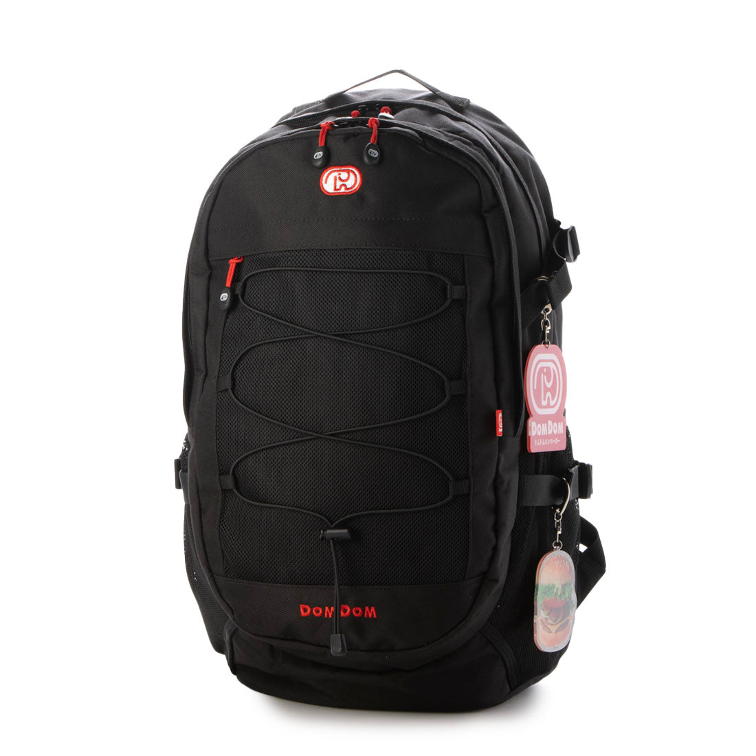 ドムドムハンバーガー DOMDOM バンジーコードリュック 30L （10.レッド） 10.レッド