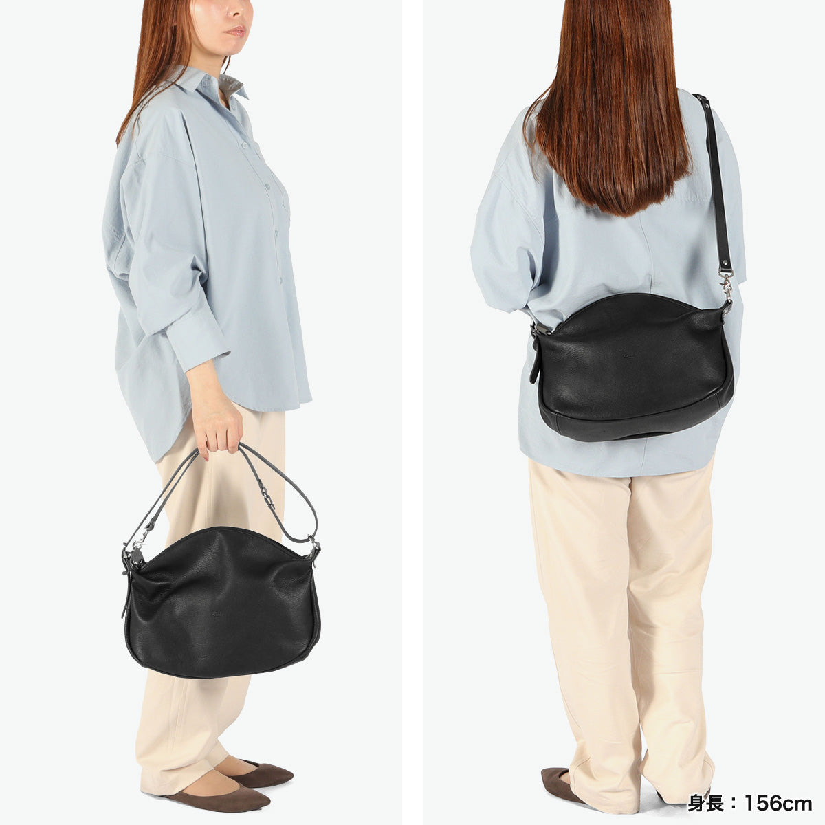 アンサ Ense ショルダーバッグ レディース バッグ レザー ブランド 革 本革 斜めがけ A5 シンプル Sサイズ 山羊革 ハンドバッグ 大人 2WAY 日本製 goat shoulder S GL603F （グレージュ） グレージュ