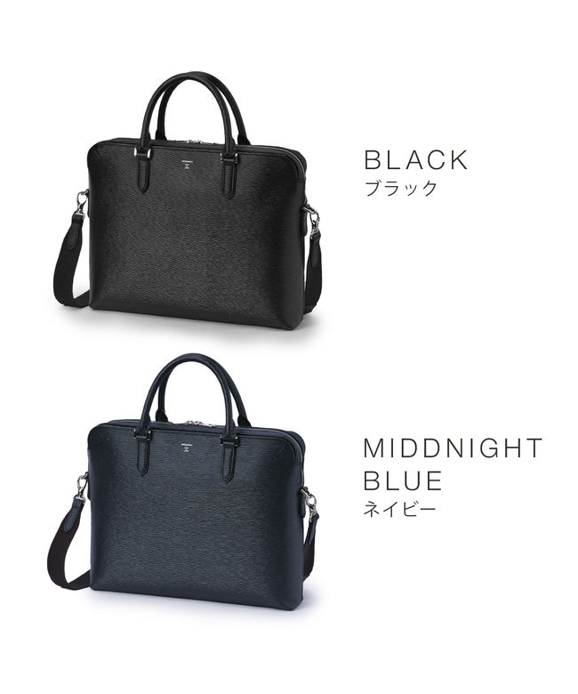 HERGOPOCH Business Bag Briefcase for Men leather Genuine Leather Commuting Made in Japan A4 No.06 Waxing Leather 2WAY HERGOPOCH 06A-BF
