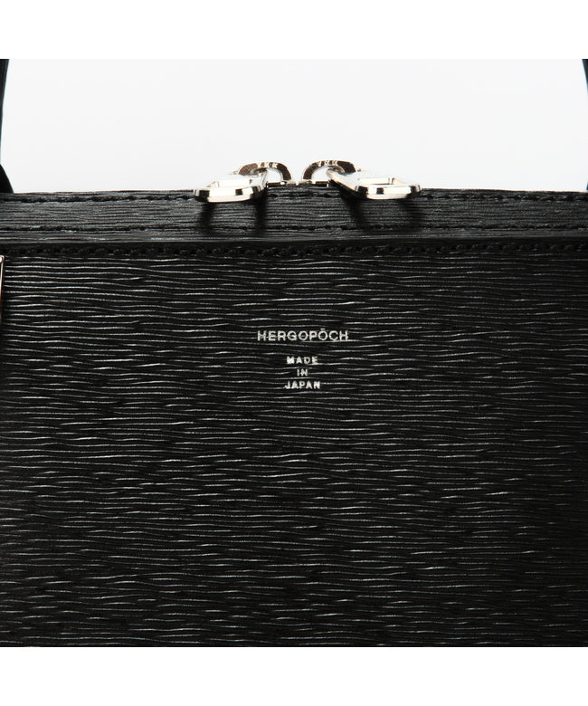 HERGOPOCH Business Bag Briefcase for Men leather Genuine Leather Commuting Made in Japan A4 No.06 Waxing Leather 2WAY HERGOPOCH 06A-BF