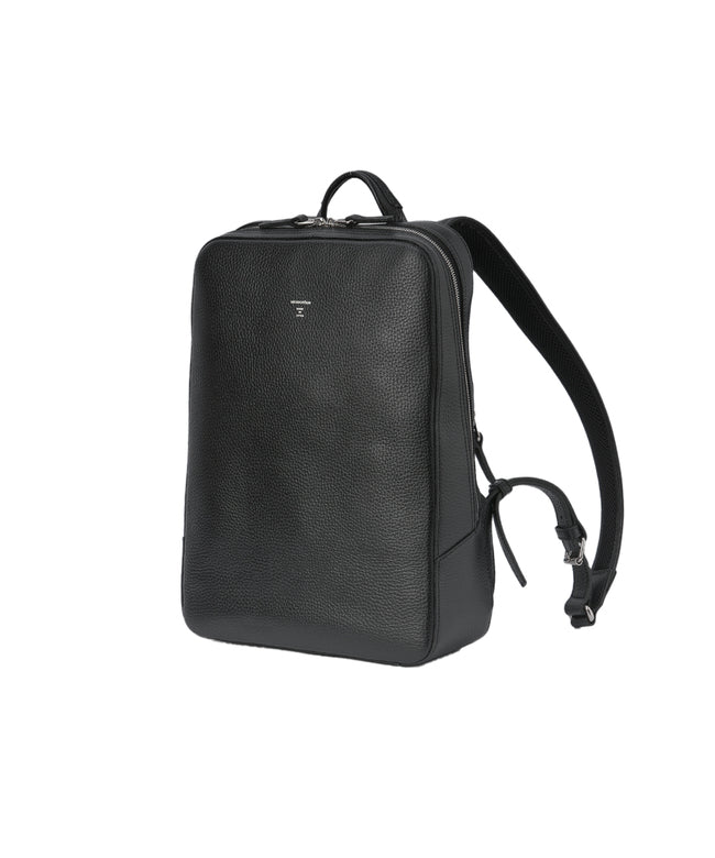 HERGOPOCH ER Embossed Leather Business Backpack for Men Brand Commutin
