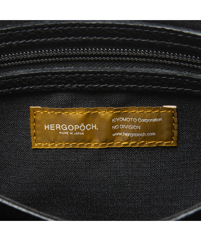エルゴポック HERGOPOCH エルゴポック 手拿包 男士 品牌 輕量 日本製 真皮 皮革 2WAY 肩背包 第二包 HERGOPOCH HMーCSS