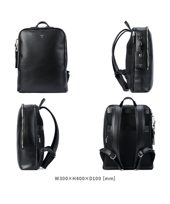 エルゴポック HERGOPOCH 新商品/エルゴポック/商務背包B4/拉鍊口袋/行李箱用環/皮革名牌【er-bp2】