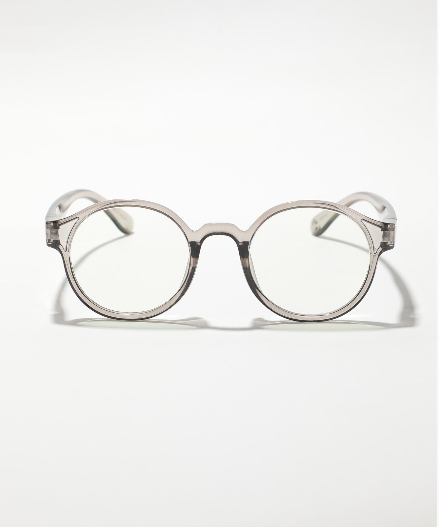 Jugaad Fourteen jugaad14 ◎ Lightweight ◎【jugaad14 / Jugaad Fourteen】RIPPLE CLEAR Blue Light Cut Glasses for PC Easy to Wear