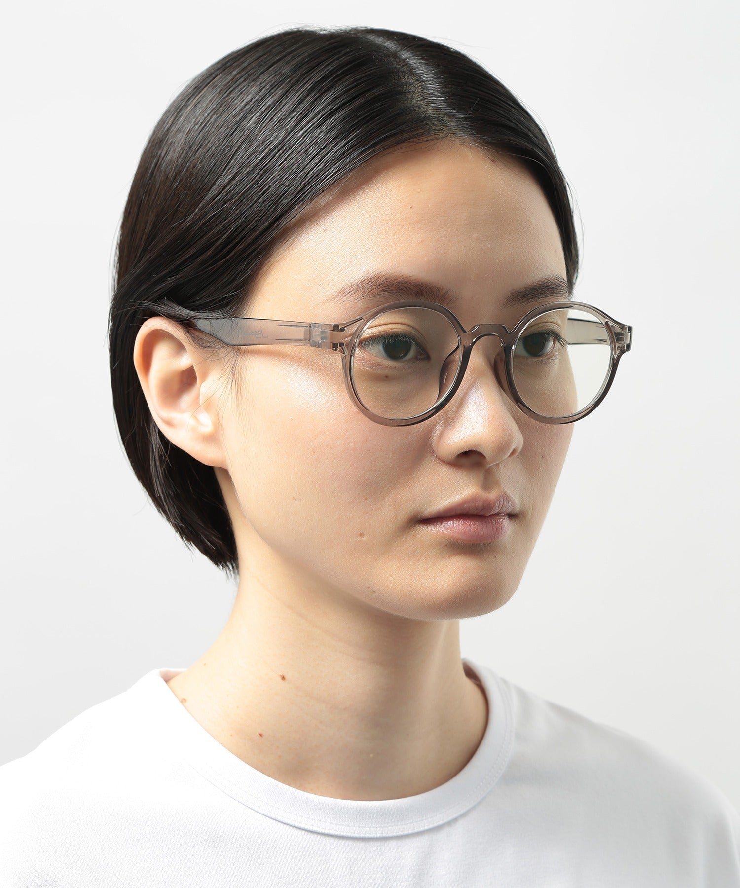 Jugaad Fourteen jugaad14 ◎ Lightweight ◎【jugaad14 / Jugaad Fourteen】RIPPLE CLEAR Blue Light Cut Glasses for PC Easy to Wear