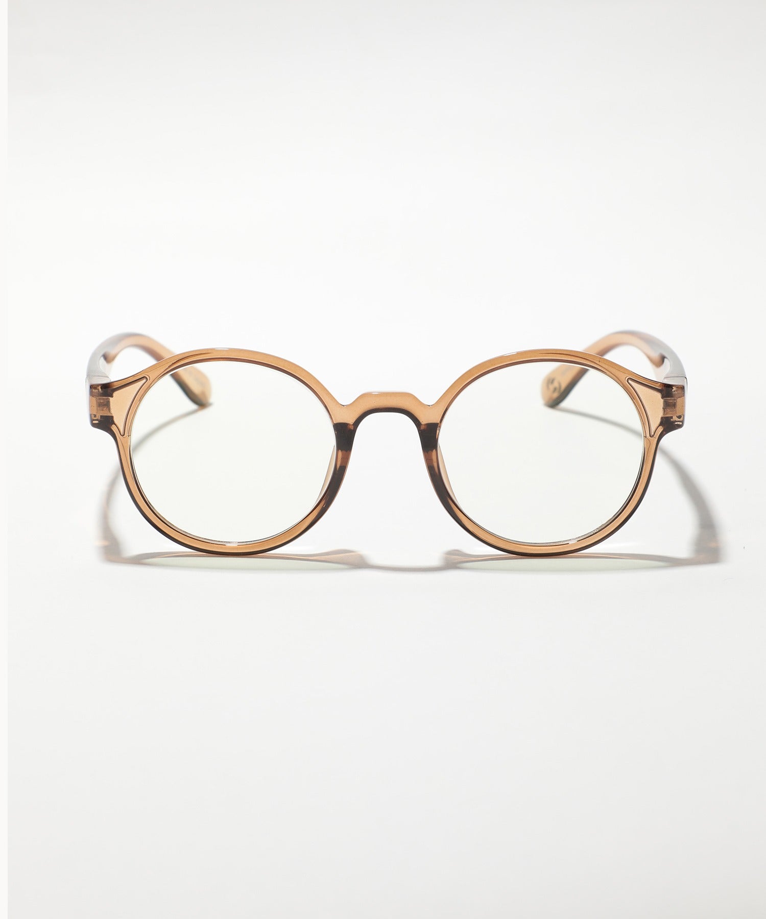 Jugaad Fourteen jugaad14 ◎ Lightweight ◎【jugaad14 / Jugaad Fourteen】RIPPLE CLEAR Blue Light Cut Glasses for PC Easy to Wear