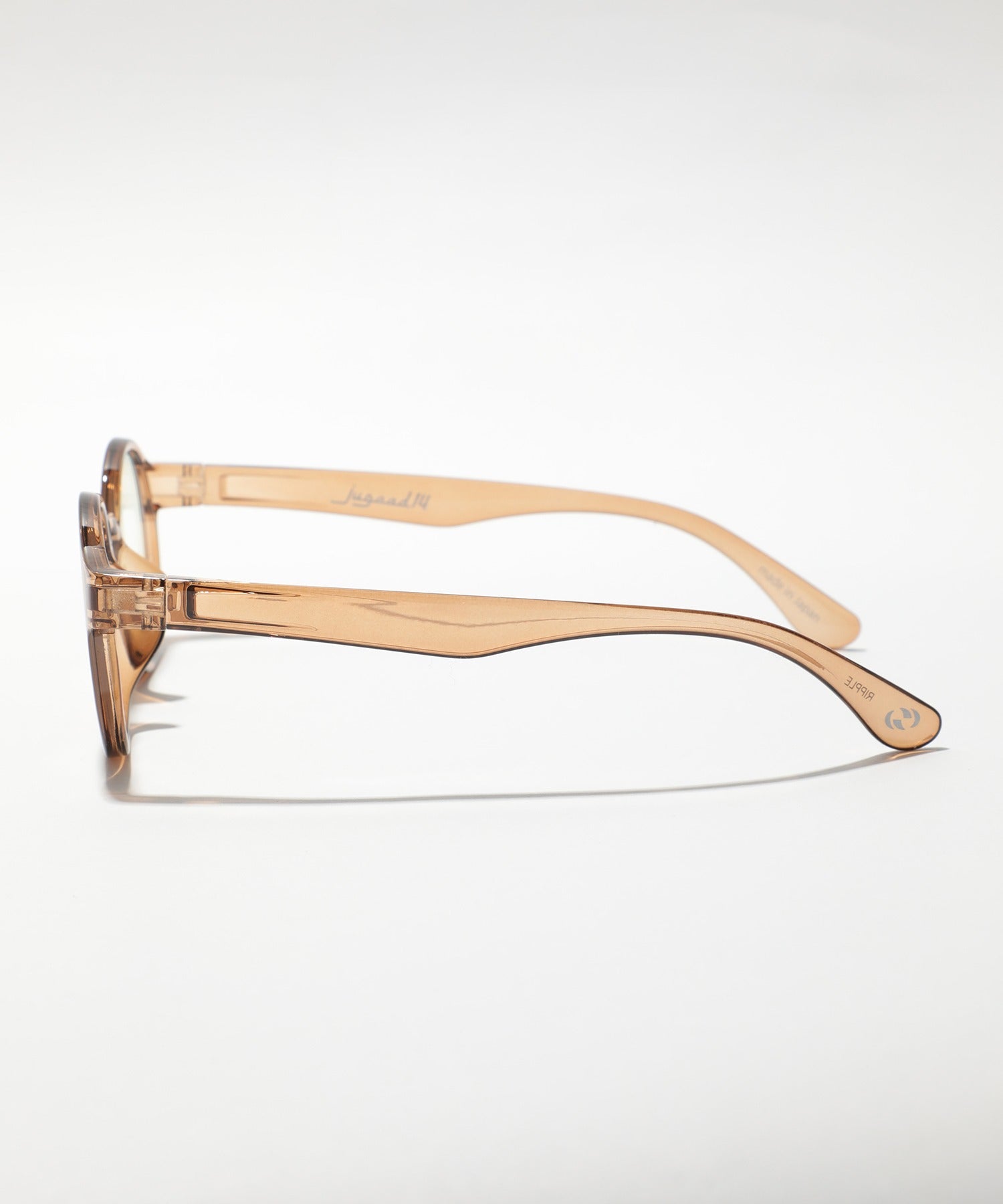 Jugaad Fourteen jugaad14 ◎ Lightweight ◎【jugaad14 / Jugaad Fourteen】RIPPLE CLEAR Blue Light Cut Glasses for PC Easy to Wear