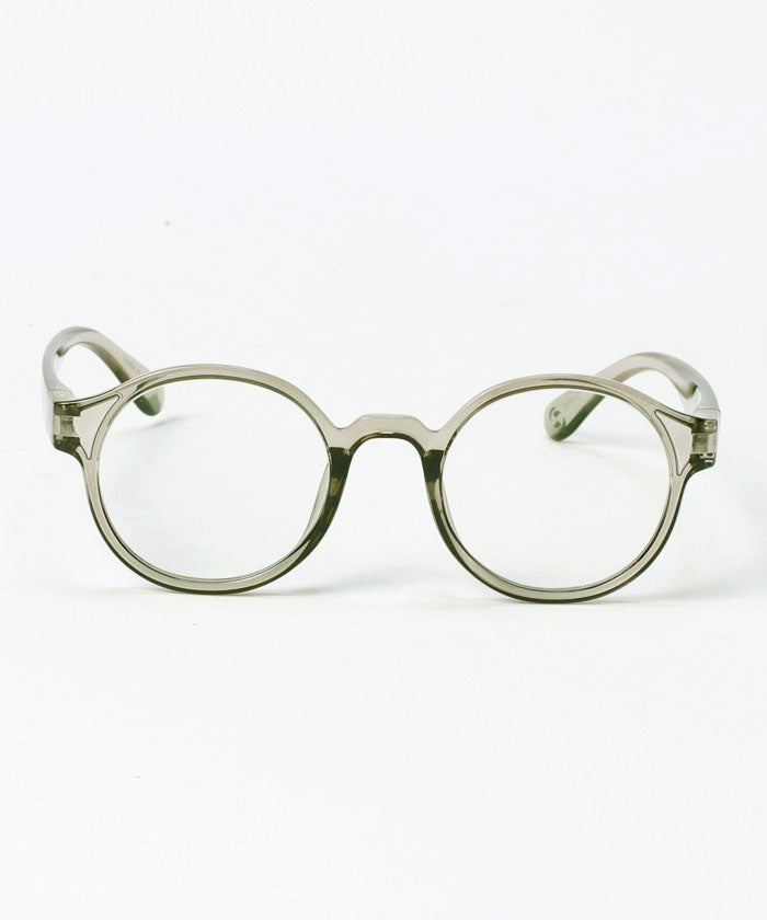Jugaad Fourteen jugaad14 ◎ Lightweight ◎【jugaad14 / Jugaad Fourteen】RIPPLE CLEAR Blue Light Cut Glasses for PC Easy to Wear